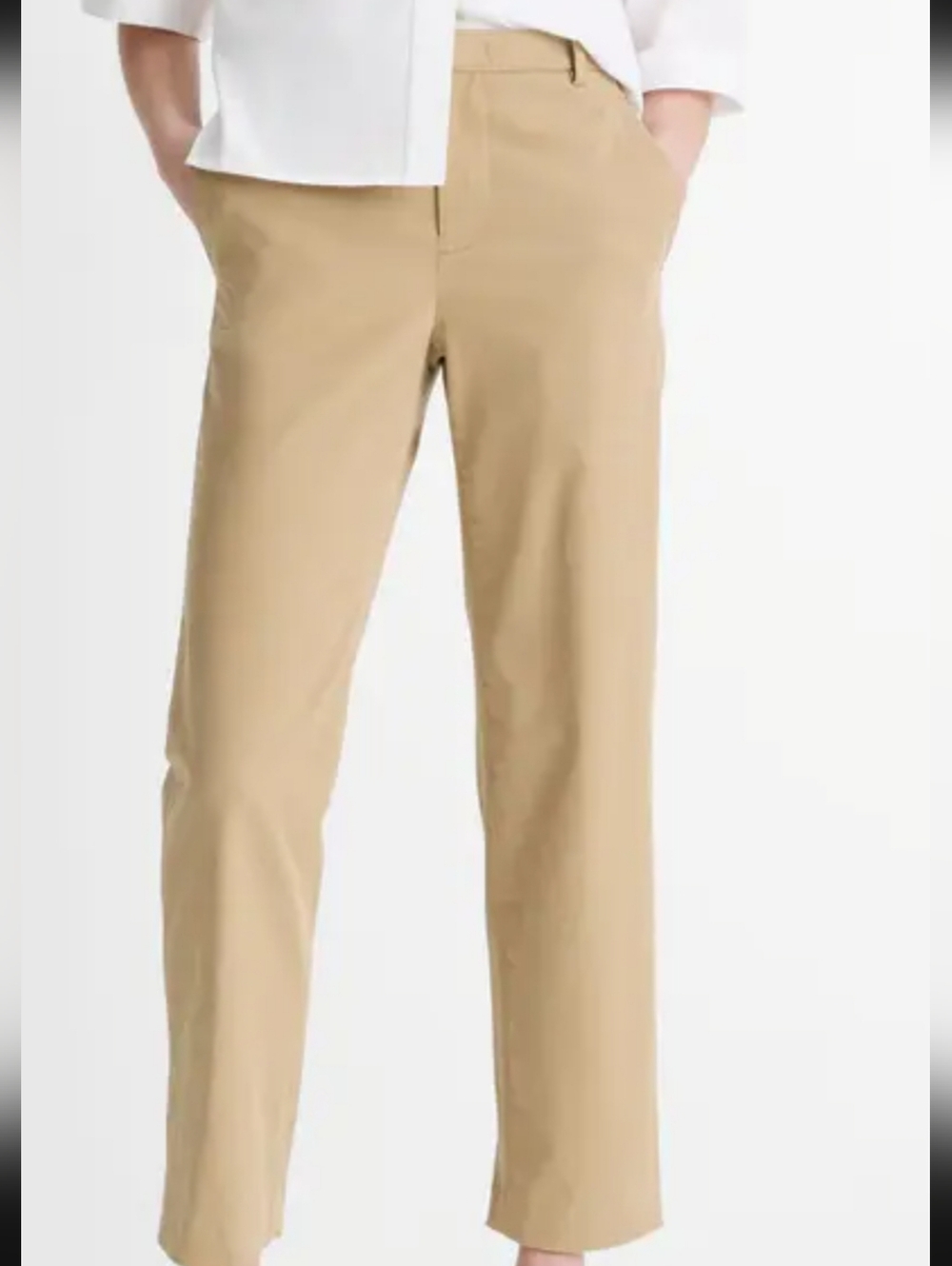 Tory Burch Classic Cotton Pants, Size 12.